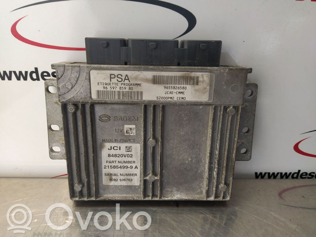Citroen Xsara Picasso Engine control unit/module 