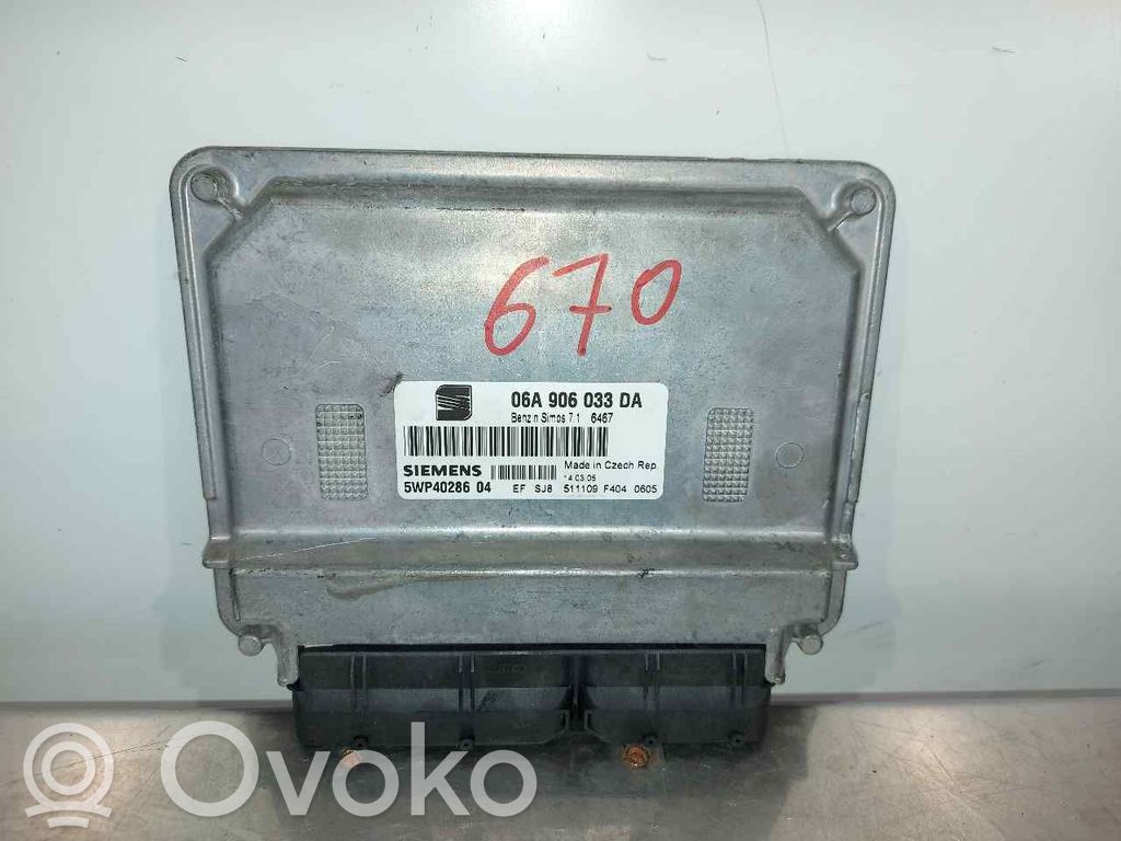 Engine control unit/module   06A906033DA
