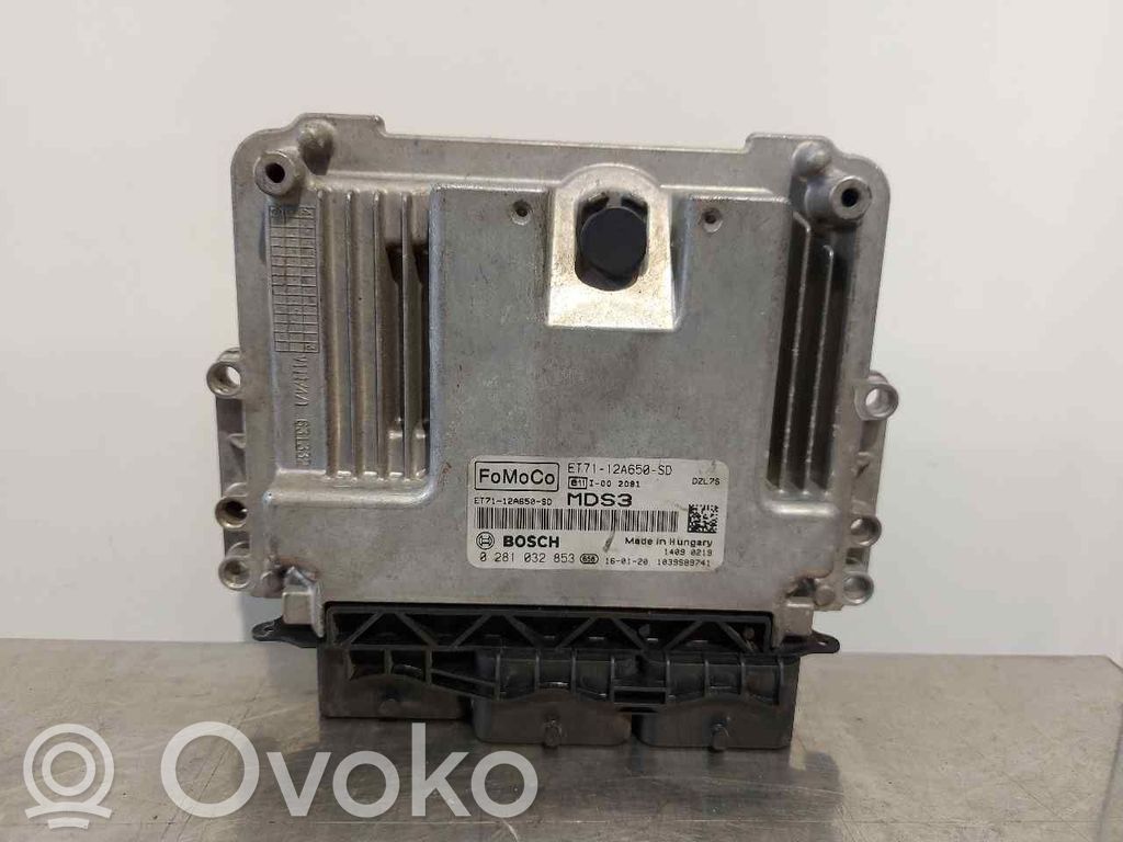 Engine control unit/module   ET7112A650SD