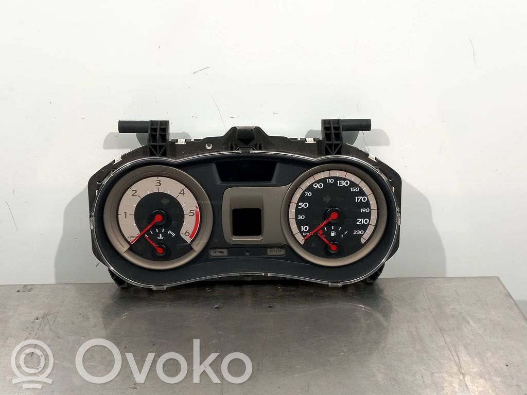 Renault Clio III Speedometer (instrument cluster) 