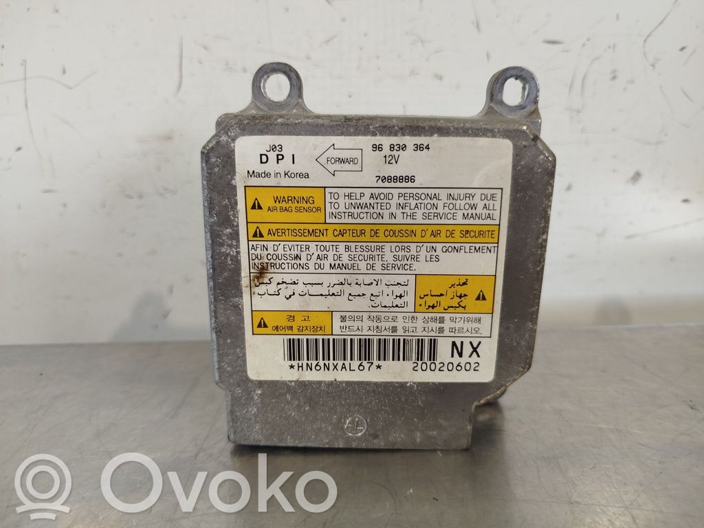 Chevrolet Nubira Airbag control unit/module 