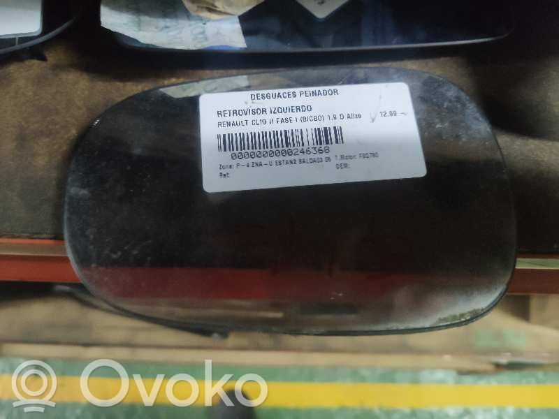 Renault Clio II Sānu stikls virsbūves vidusdaļā 