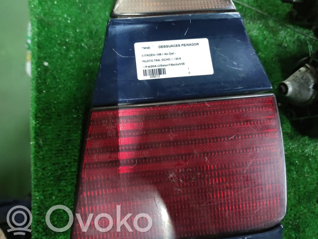 Citroen XM Rear/tail lights 
