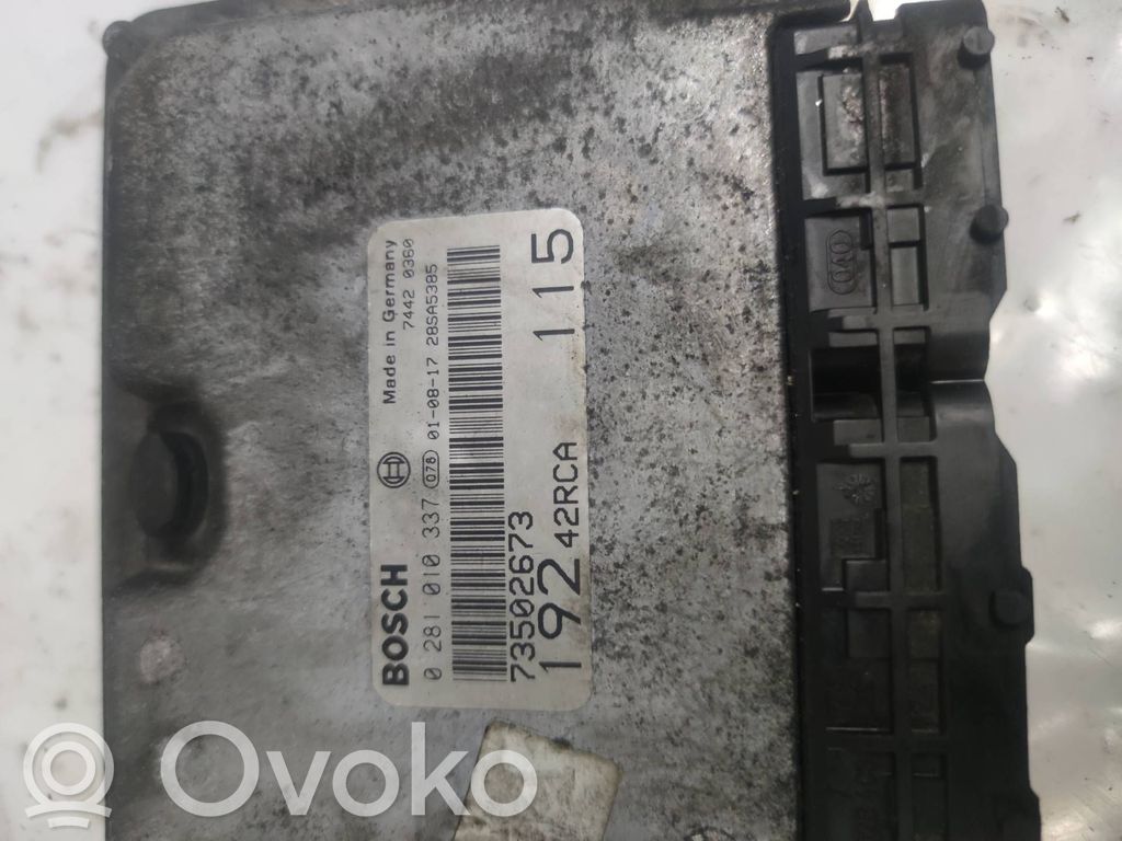 Engine control unit/module   73502673,299300