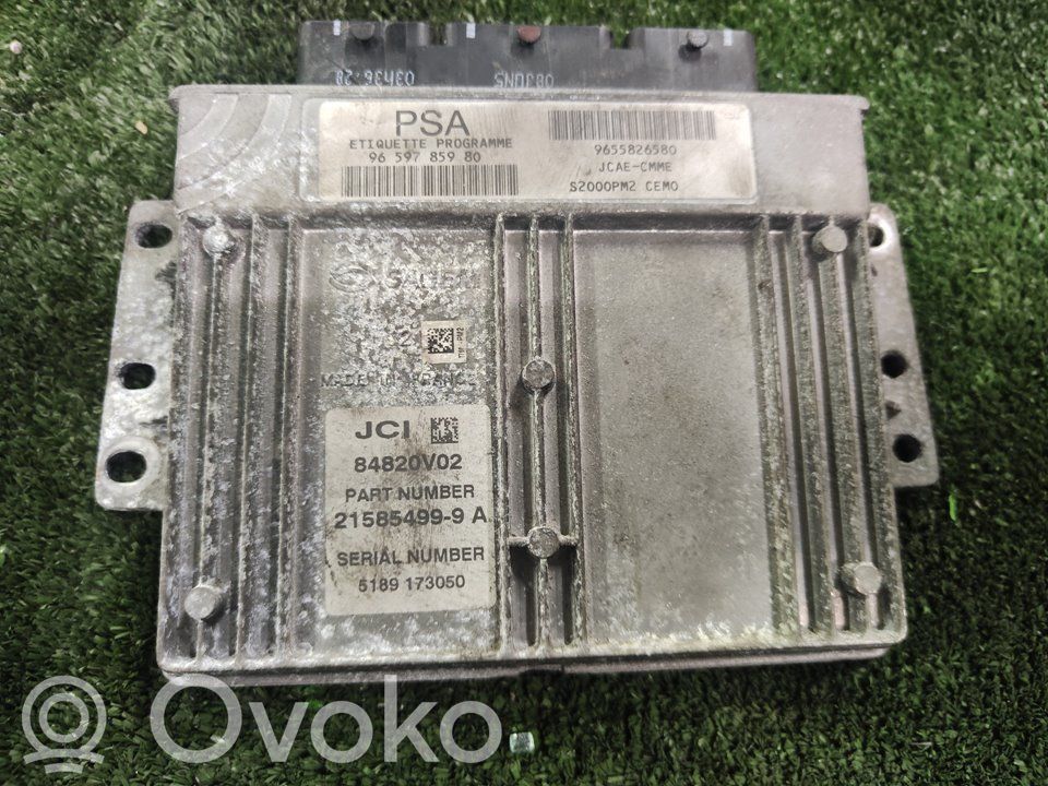 Citroen Xsara Picasso Engine control unit/module 