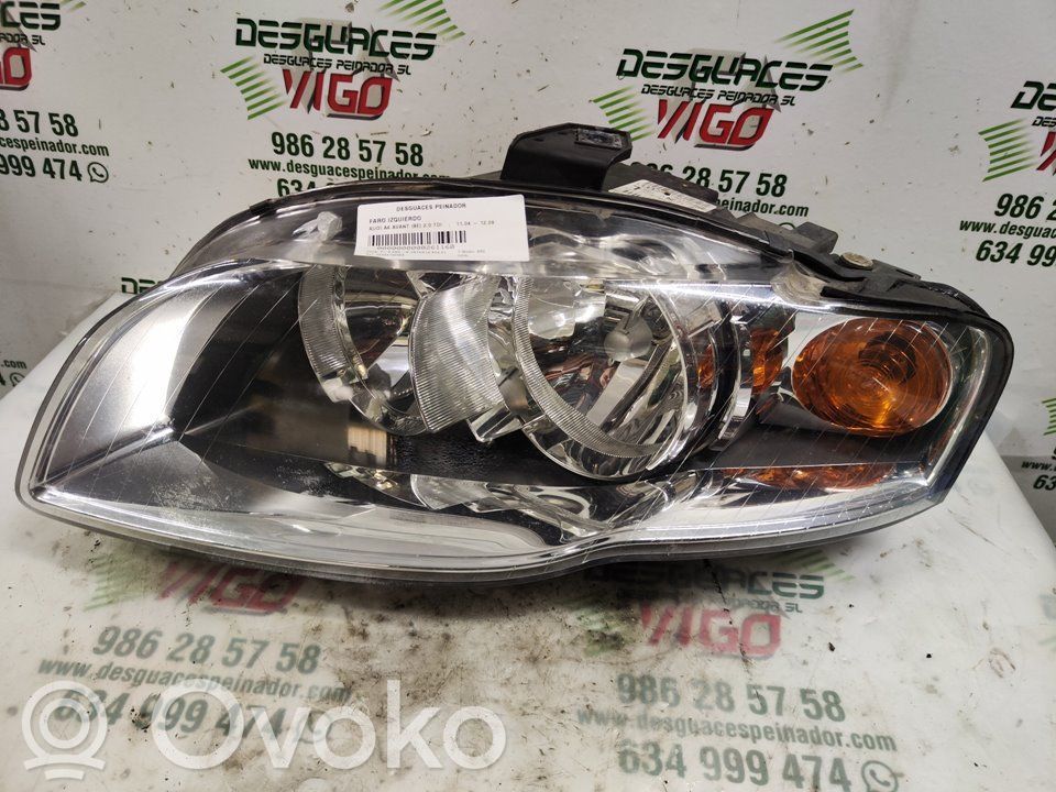Audi A4 S4 B6 8E 8H Lampa przednia 
