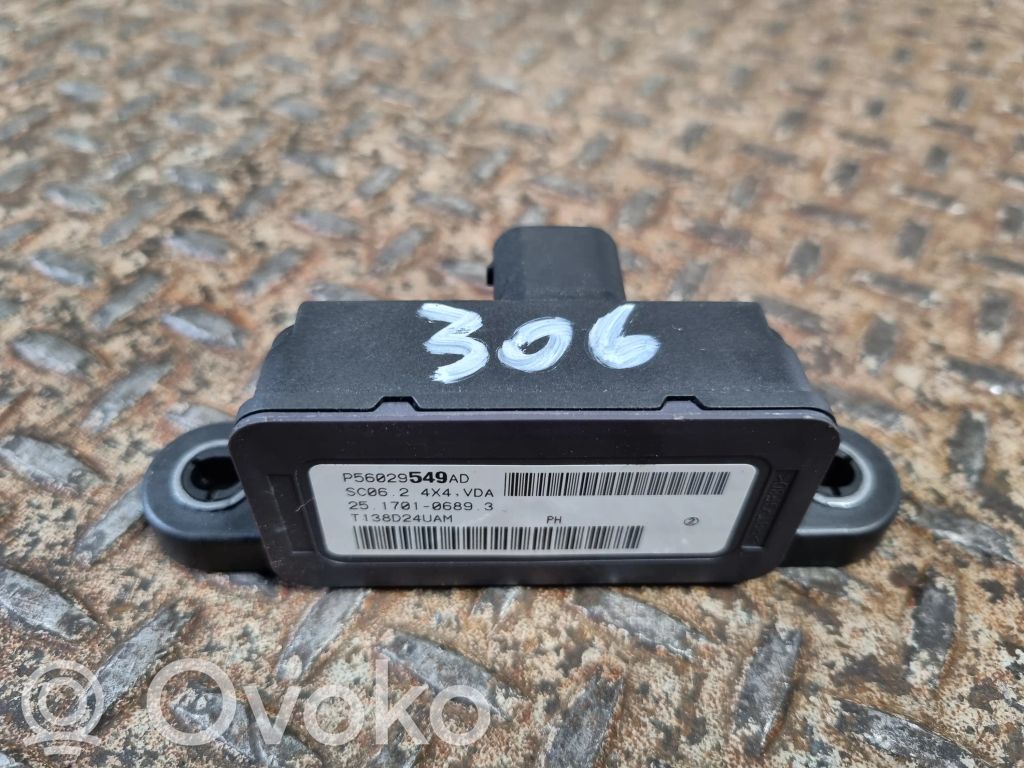 Dodge Challenger ESP acceleration yaw rate sensor 