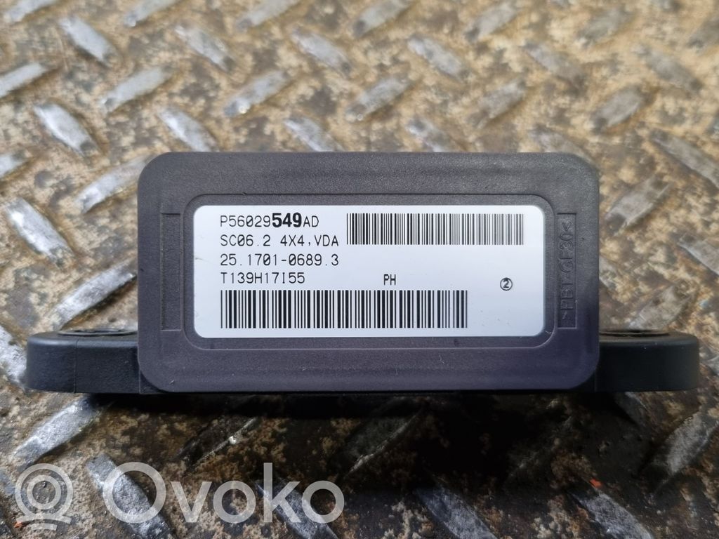 Dodge Challenger ESP acceleration yaw rate sensor 