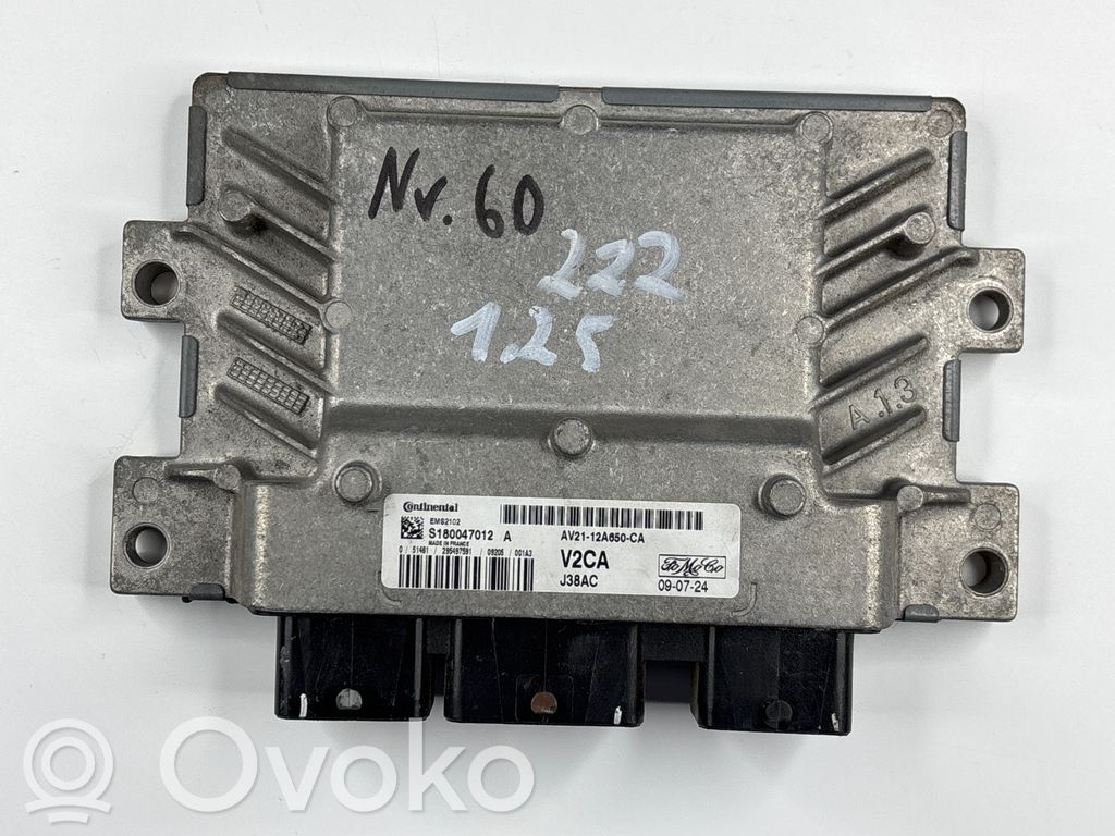 Ford Fiesta Engine control unit/module 
