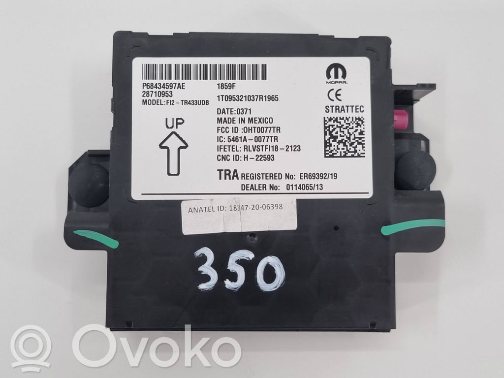 Ram 1500 DT Keyless (KESSY) go control unit/module 