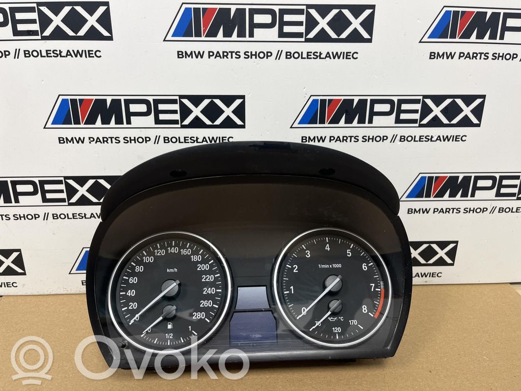 BMW 3 E90 E91 Speedometer (instrument cluster) 