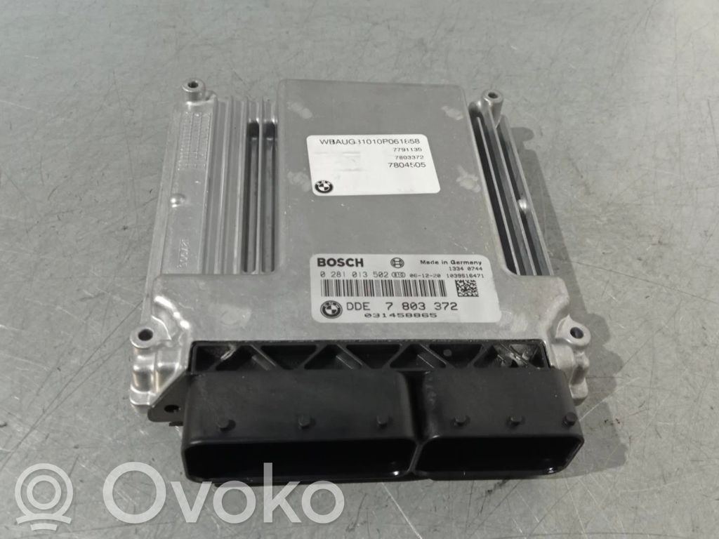 Unidad de control/módulo ECU del motor   DDE7803372