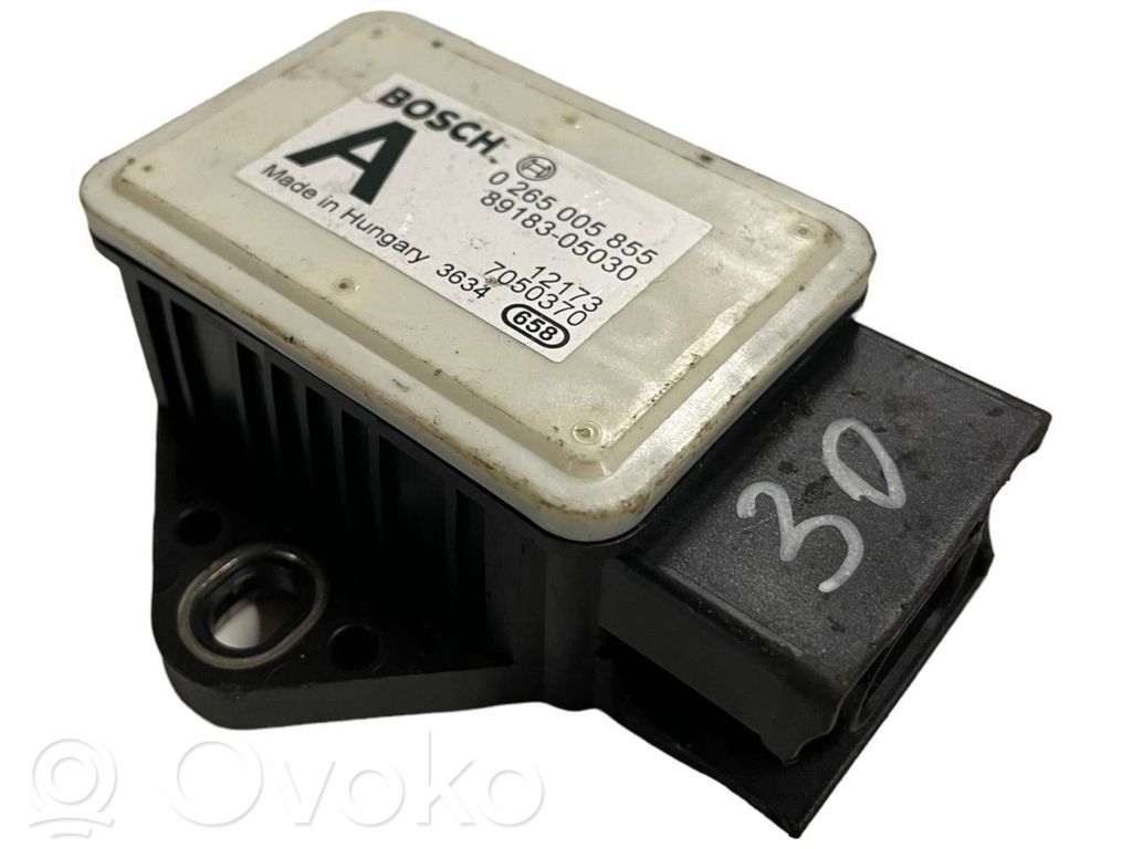 Toyota Avensis T270 ESP acceleration yaw rate sensor 