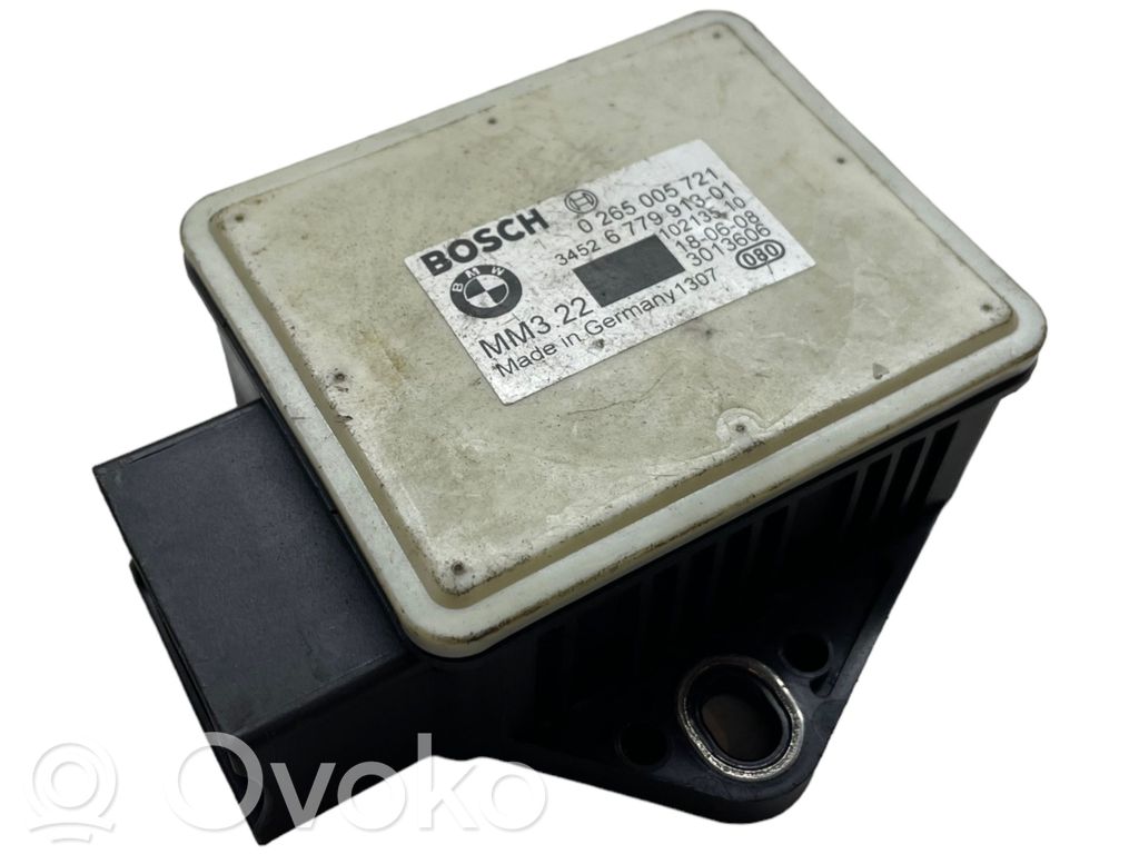 ESP acceleration yaw rate sensor   6779913,3013606,10213310,0265005721,34526769535,34526770137,34526779913,34526782371,6769535,6770137,6782371