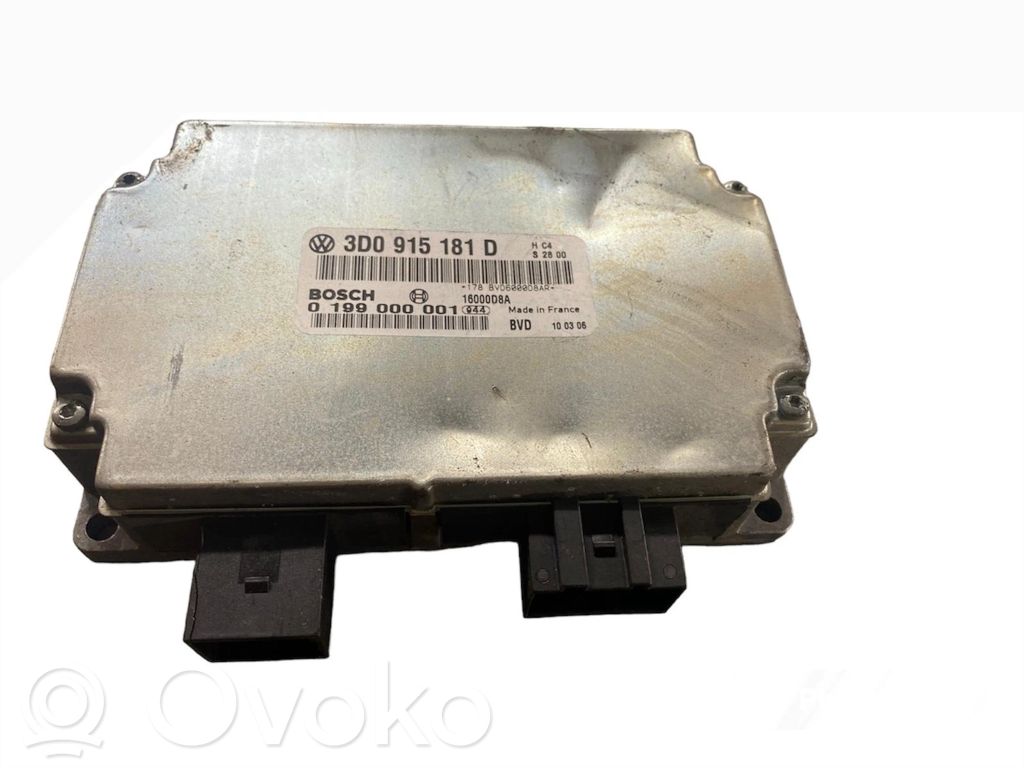 Volkswagen Phaeton Battery control module 
