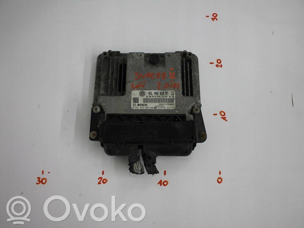Skoda Superb B6 (3T) Unitate/modul de control motor 