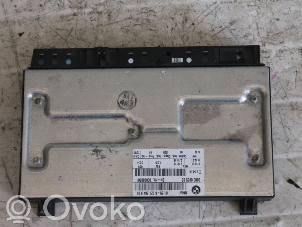 BMW 7 E65 E66 Seat control module 