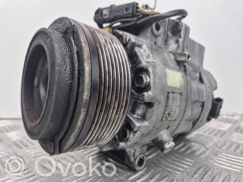 BMW 7 F01 F02 F03 F04 Kompresor / Sprężarka klimatyzacji A/C 
