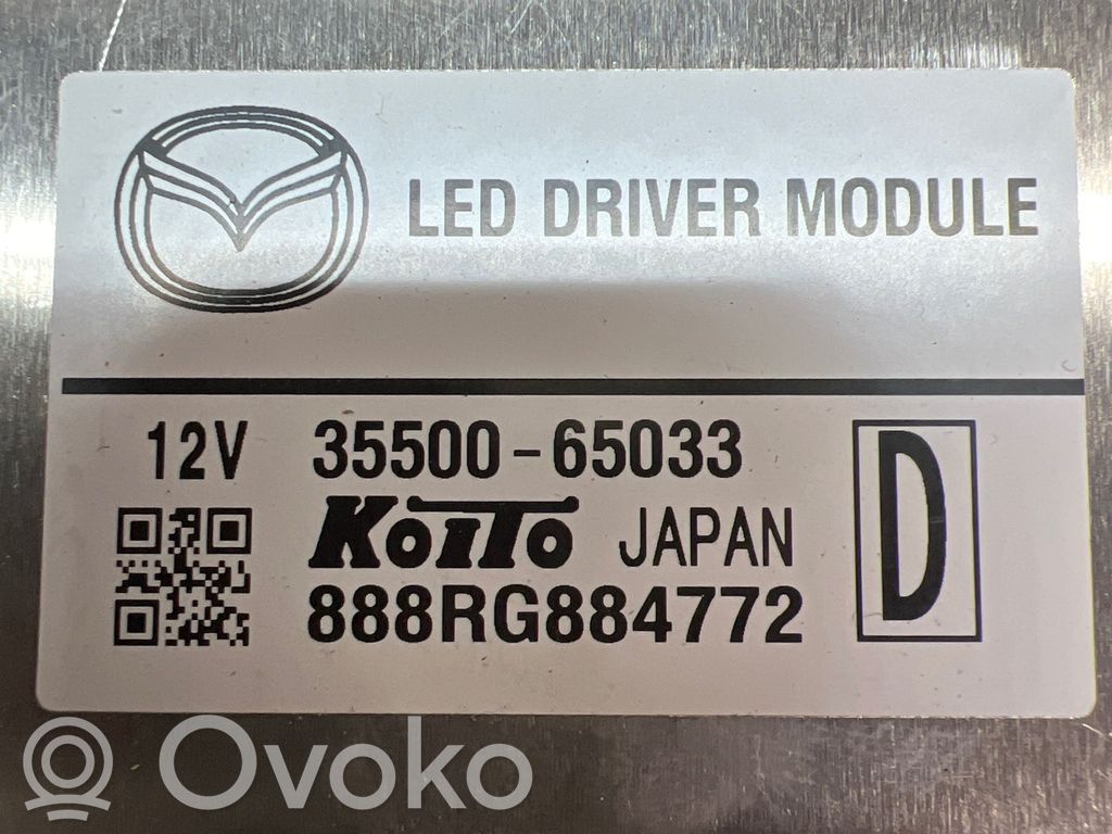 Mazda CX-3 LED ballast control module 