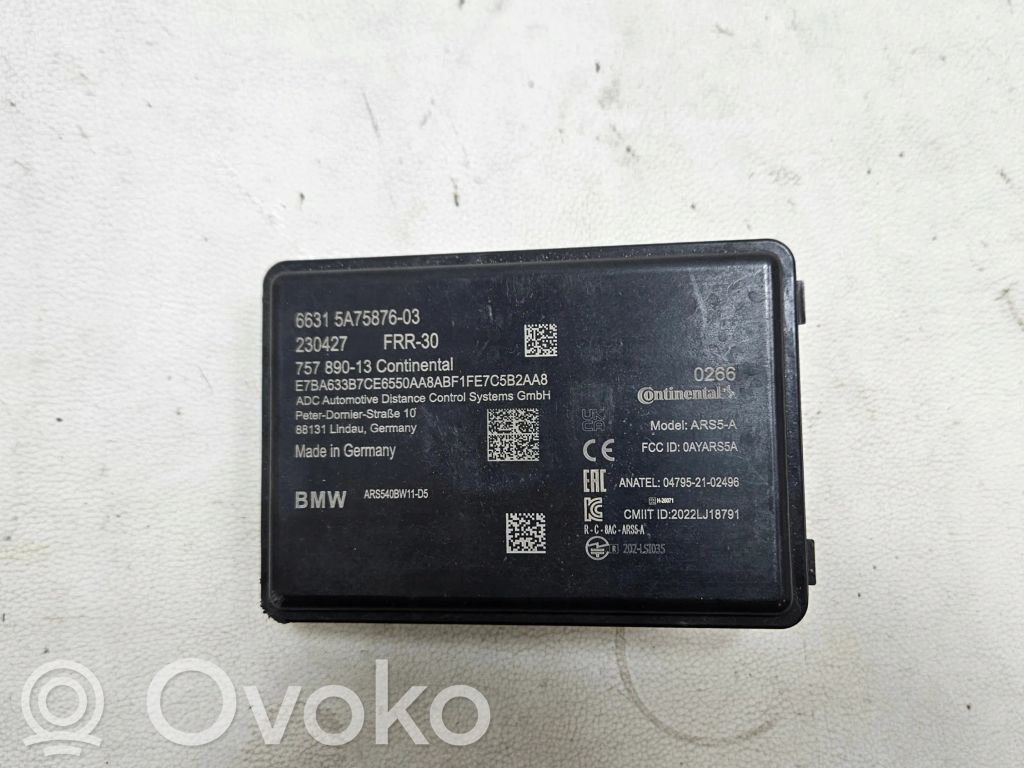 BMW X5 G05 Radar / Czujnik Distronic 