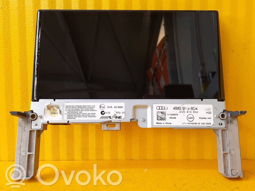Screen/display/small screen   4M0919604,4M0919604