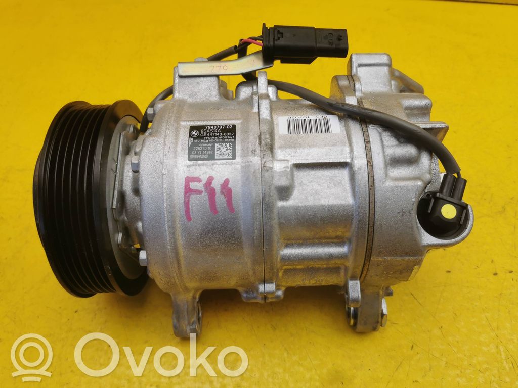 BMW 2 F44 Oro kondicionieriaus kompresorius (siurblys) 