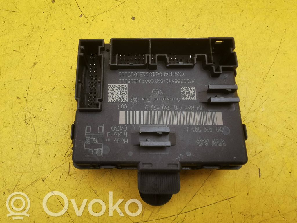 Unité de commande module de porte   4M1959593J,4M1959593D