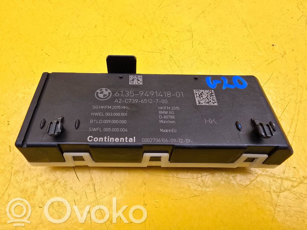 BMW 3 G20 G21 Tailgate/trunk control unit/module 