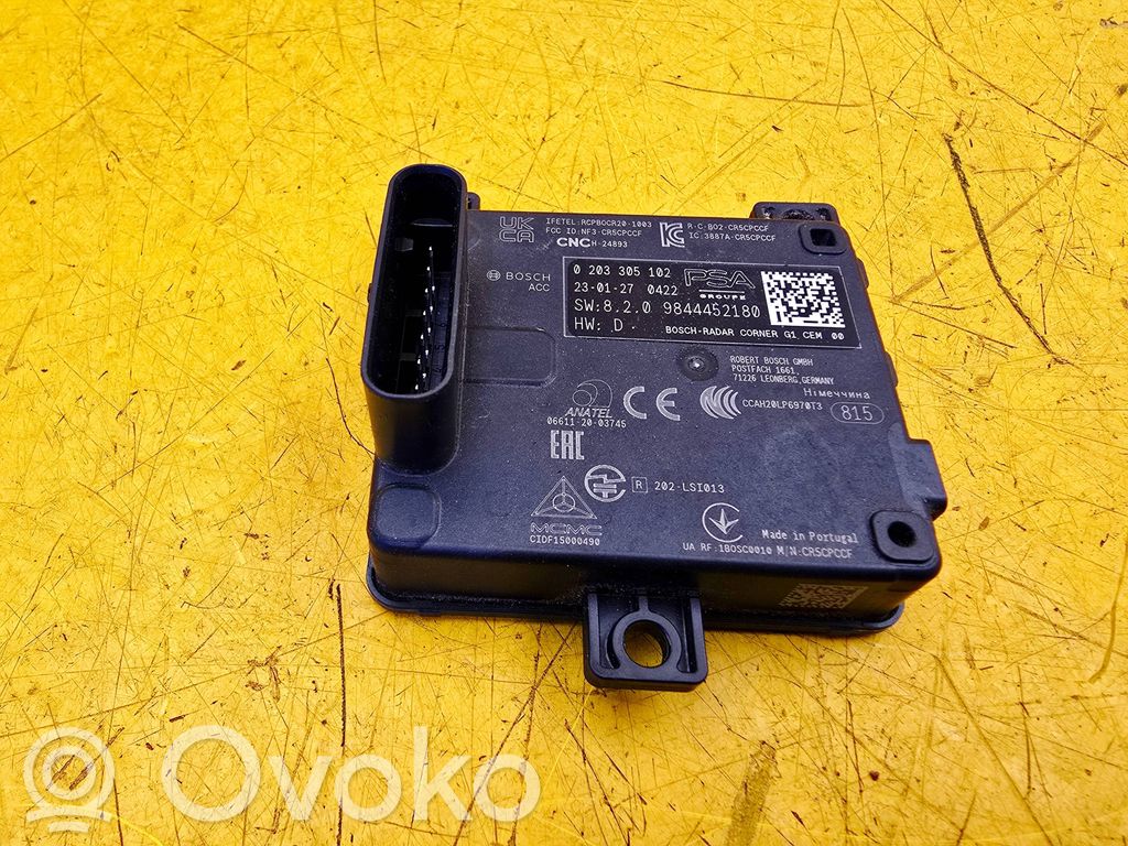 Peugeot 308 Sensor de radar Distronic 