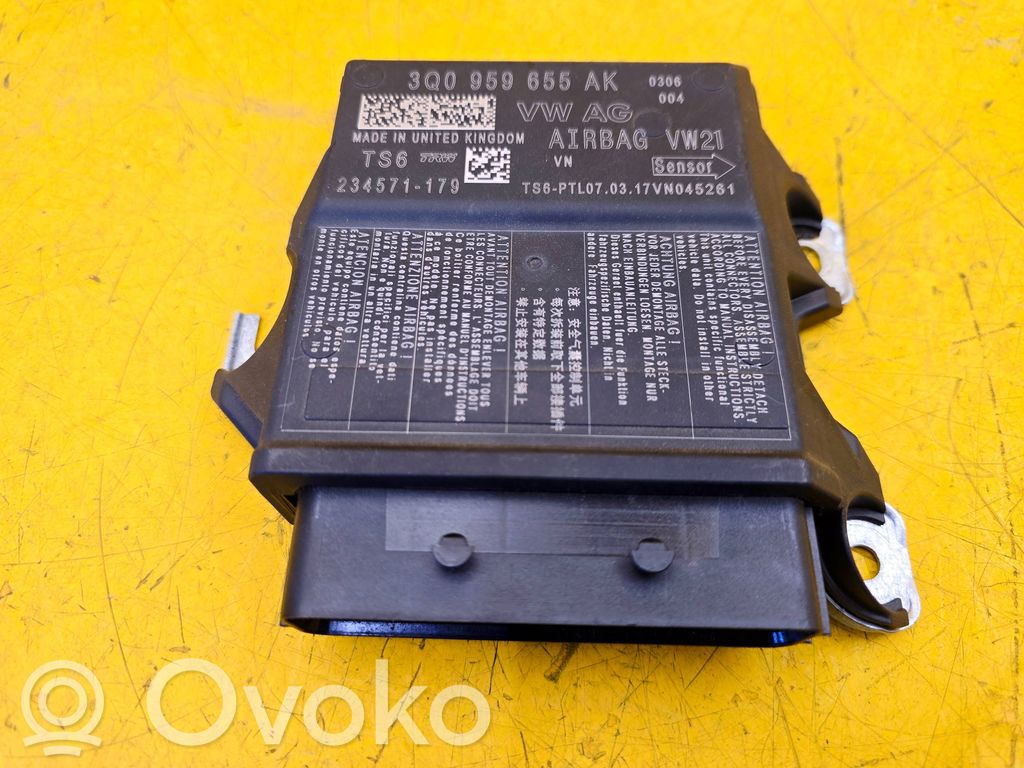 Seat Ateca Module de contrôle airbag 