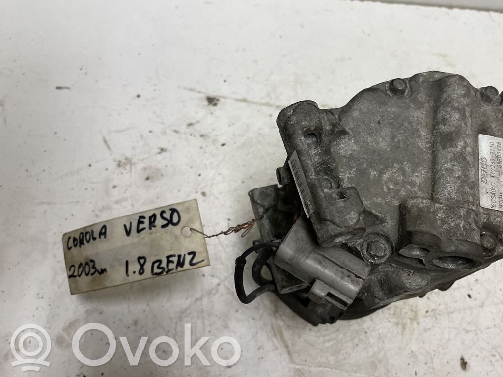 Toyota Corolla Verso E121 Klimakompressor Pumpe 