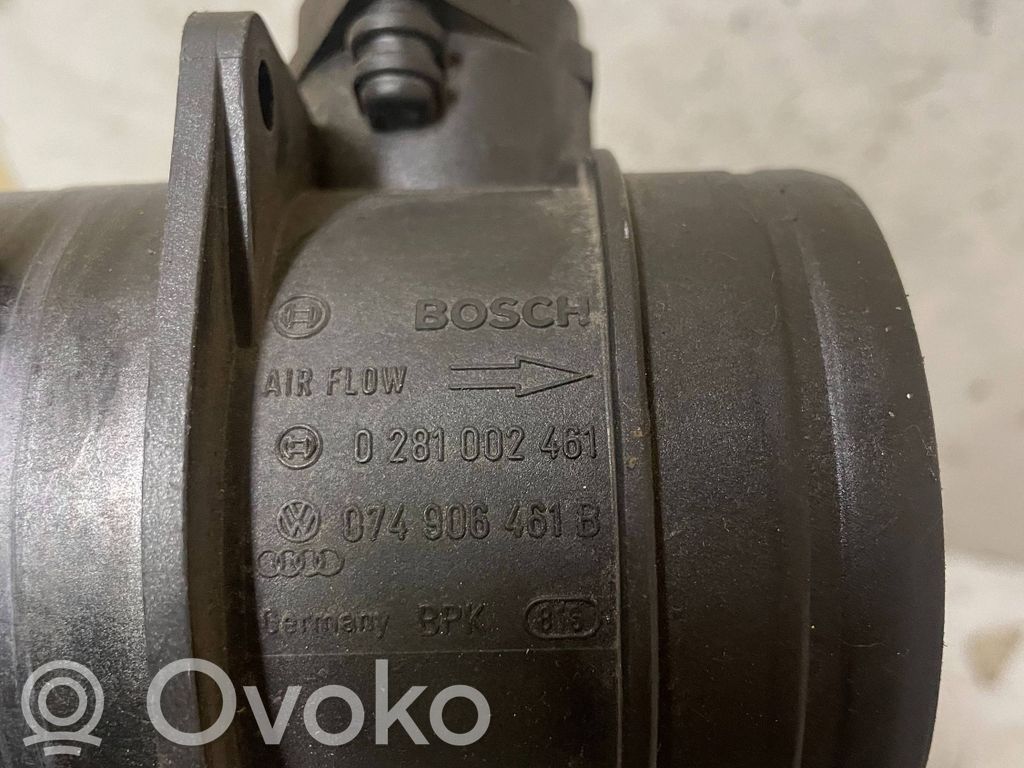 Volkswagen Eos Przepływomierz masowy powietrza MAF 