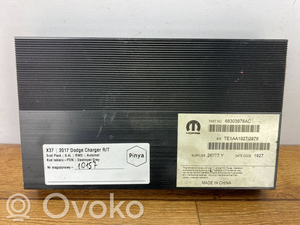 Dodge Charger Amplificador de sonido 
