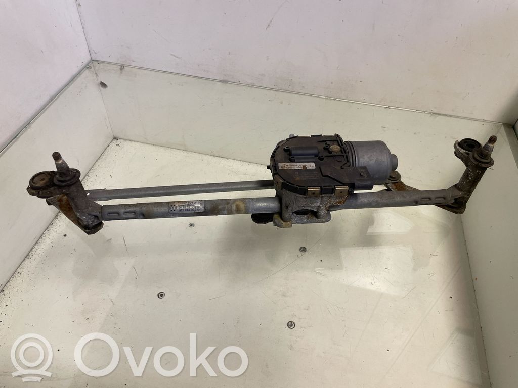 Volkswagen Golf VI Mechanizm i silniczek wycieraczek szyby przedniej / czołowej 