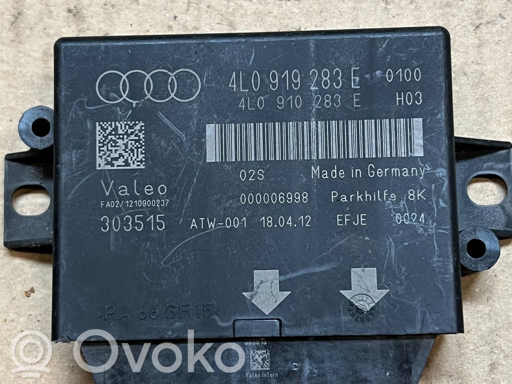 Audi Q7 4L Unitate/modul de comandă parcare PDC 