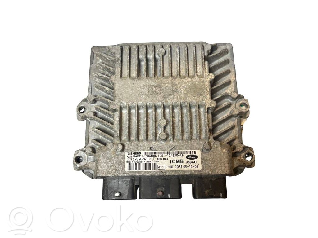 Unidad de control/módulo del motor   6S6112A650AB,857321531,5WS40241B