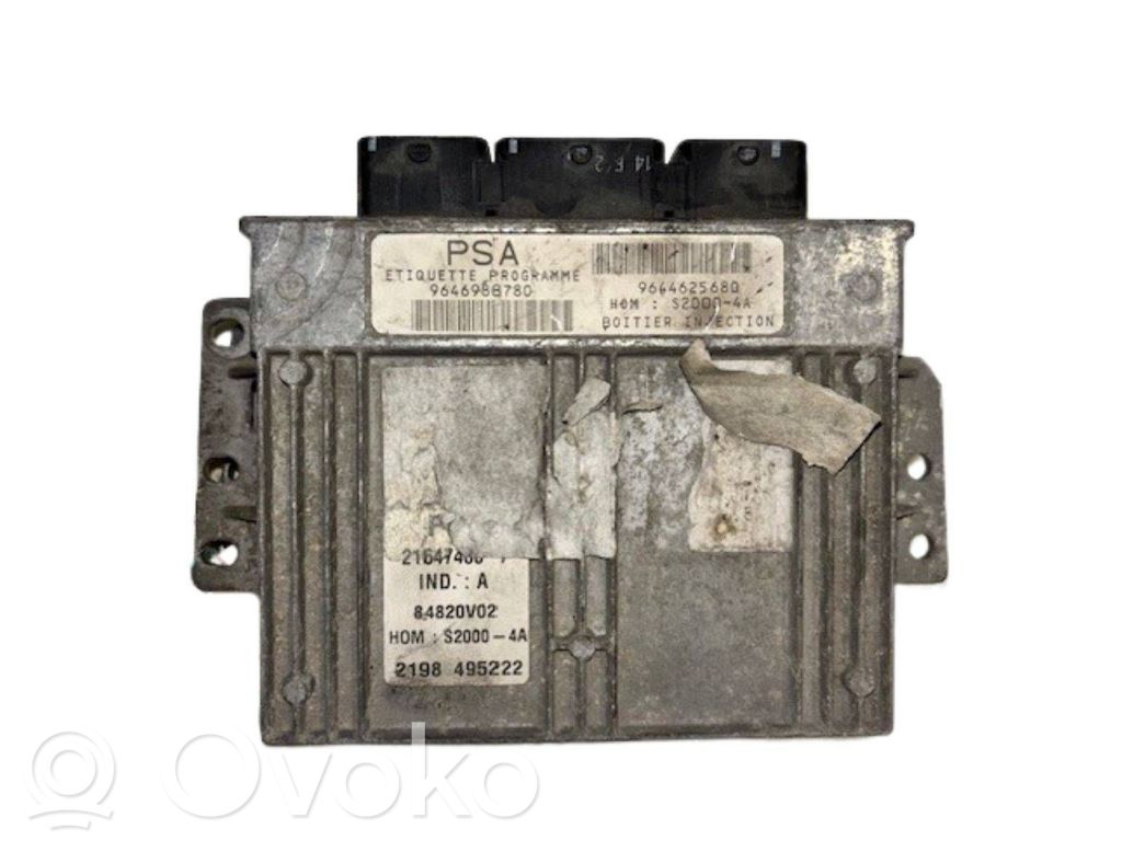 Peugeot 206 Engine control unit/module 
