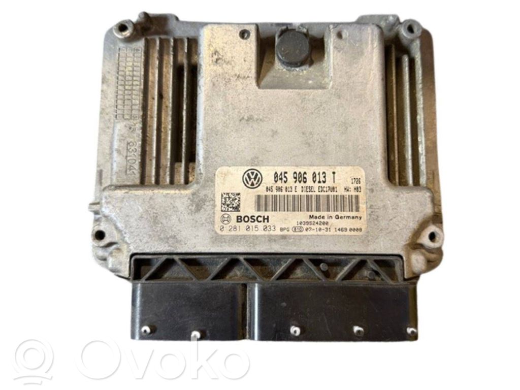 Engine control unit/module   045906013T,0281015033,EDC17U01