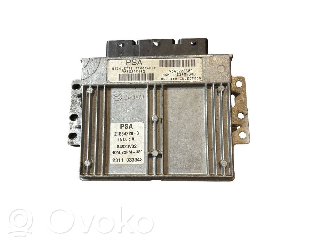 Citroen C3 Engine control unit/module 
