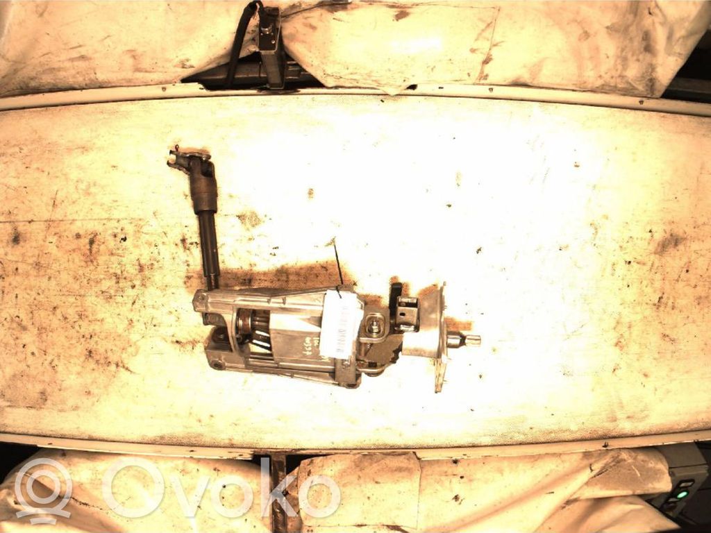 Steering wheel axle