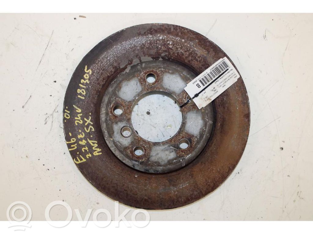 Front brake disc