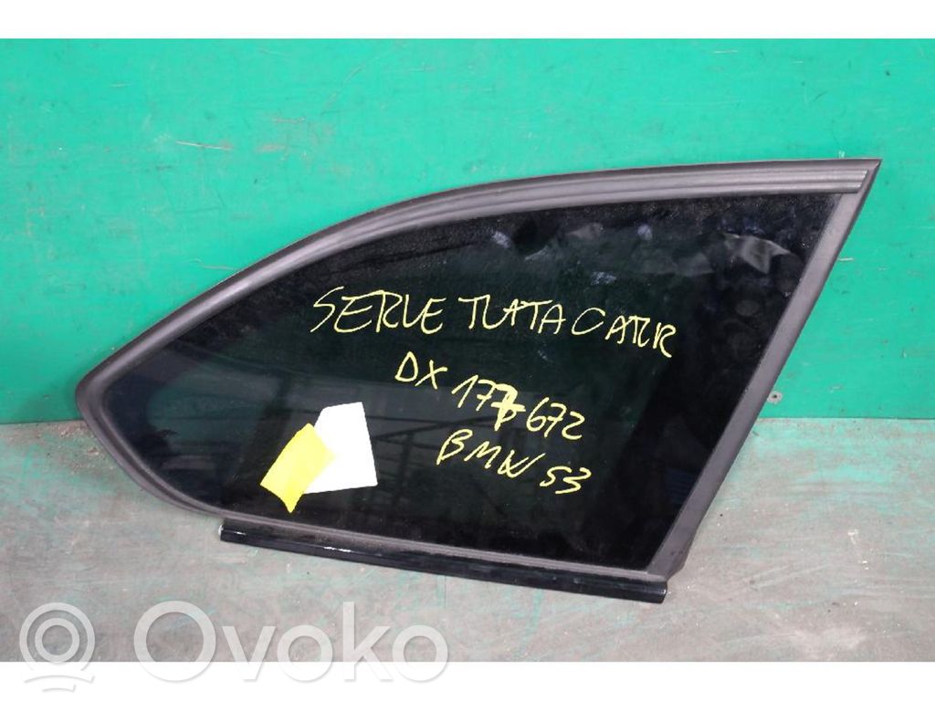 BMW 3 F30 F35 F31 Szyba karoseryjna drzwi tylnych 
