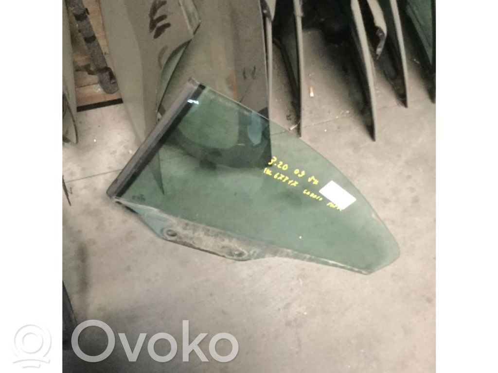 Rear door window glass