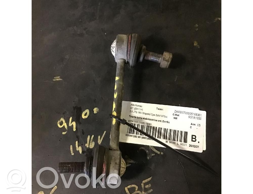 Alfa Romeo GT Stabilisateur avant lien, barre anti-roulis 