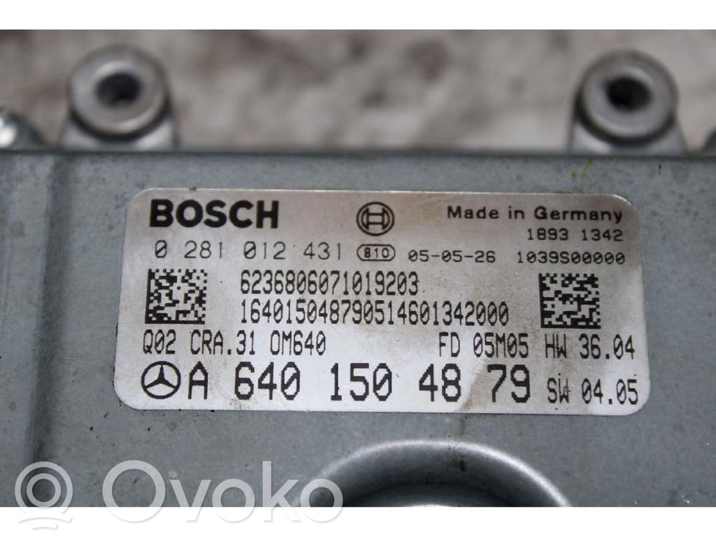 Mercedes-Benz A W169 Unité de commande / module de pompe à carburant