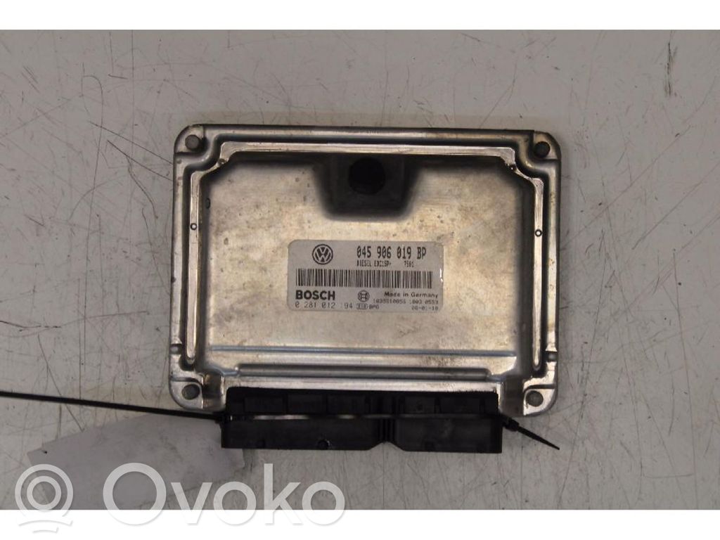 Volkswagen Polo IV 9N3 Centralina/modulo pompa dell’impianto di iniezione