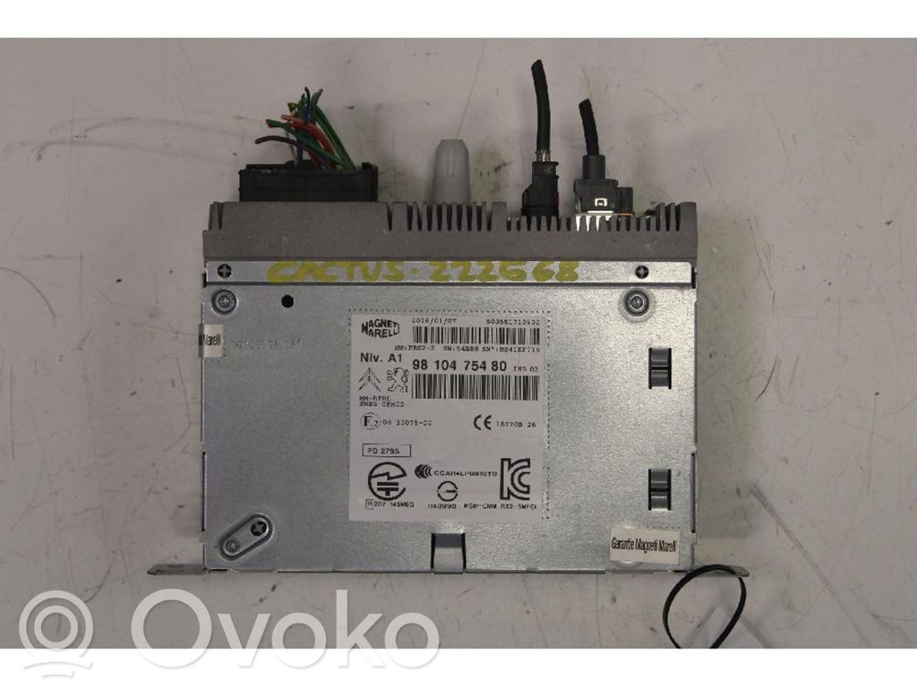 Panel / Radioodtwarzacz CD/DVD/GPS   9810475480