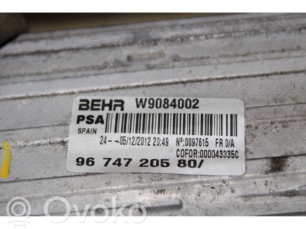 Radiador intercooler   W9084002,PSA