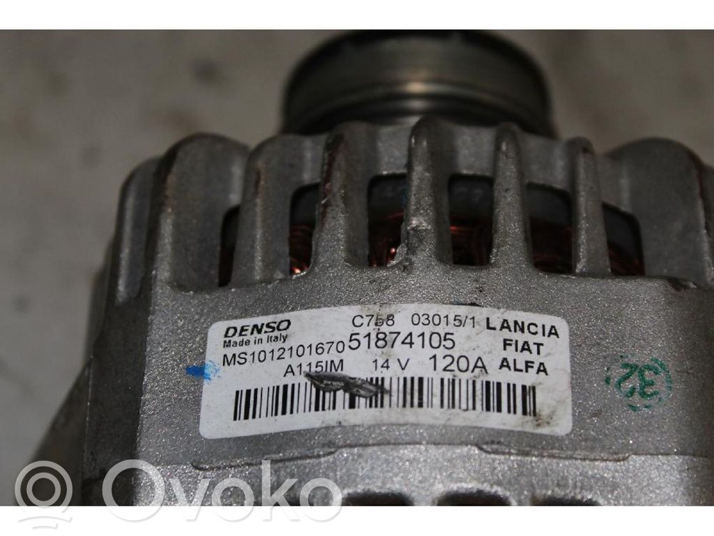 Fiat 500X Generator/alternator 