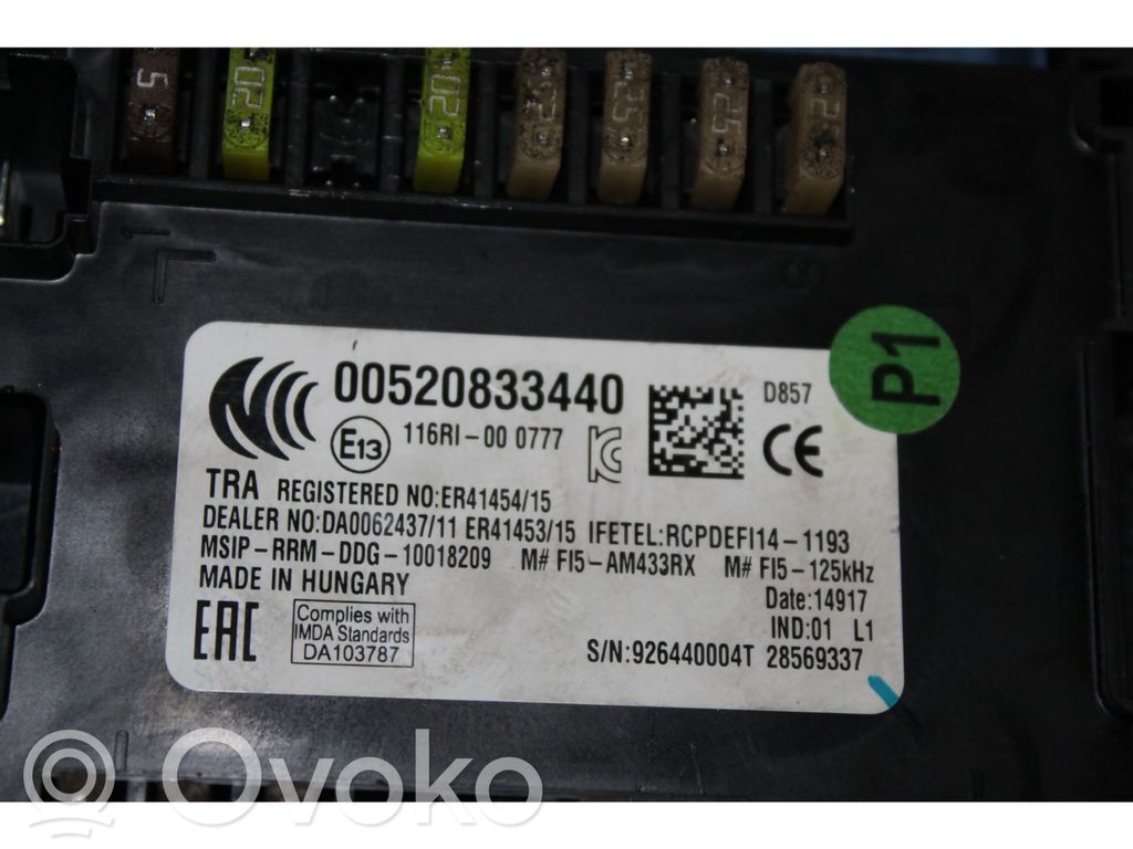 Sulakemoduuli   00520833440